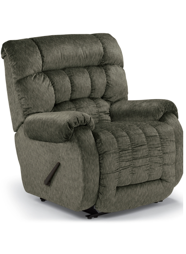 The BEAST by Best Home Furnishings (model 9B14) oversized recliner in a spacious living room, showcasing its plush cushioning and expansive seating designed for maximum comfort and support.